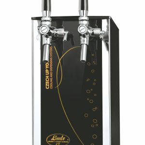 Охолоджувач для розливання напоїв надстійковий сухий Pygmy 25/K Exclusive 25 л/год з насосом 2 кранами Lindr Чехія - Зображення 4