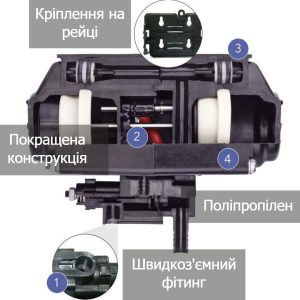 Насос помпа для перекачування сиропів, вина Flojet T5000 сиропна помпа, Обладнання для bag-in-box (бег-ін-бокс) - Зображення 4