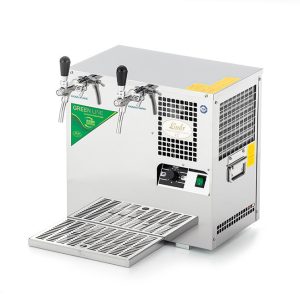 Апарат для газованої води настільний SODA AS-45 2x TAP з крижаним банком, Lindr, Чехія