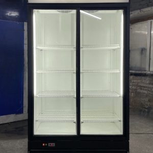 Холодильна шафа для напоїв UBC Ice Stream Large з подвійними скляними дверима (924 л) - Зображення 3