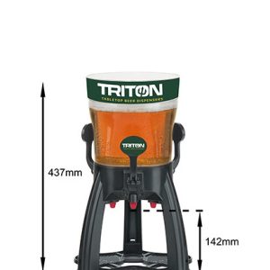 Диспенсер для пива настільний "Triton Classic" на 3 л - Зображення 4
